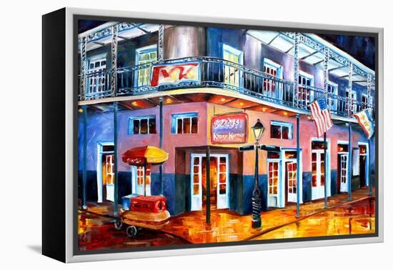 Krazy  Korner on Bourbon Street-Diane Millsap-Framed Stretched Canvas