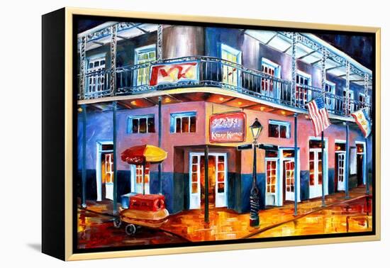 Krazy  Korner on Bourbon Street-Diane Millsap-Framed Stretched Canvas