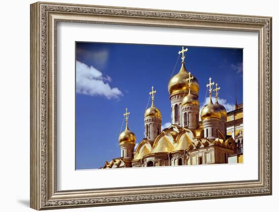 Kremlin Cathedrals, Moscow-null-Framed Art Print