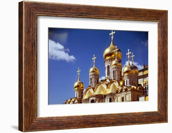 Kremlin Cathedrals, Moscow-null-Framed Art Print