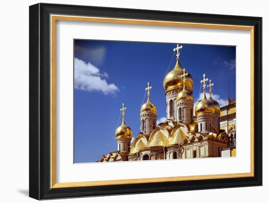 Kremlin Cathedrals, Moscow-null-Framed Art Print