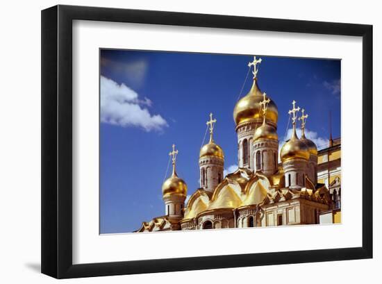Kremlin Cathedrals, Moscow-null-Framed Art Print