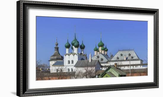 Kremlin, Rostov, Yaroslavl region, Russia-Ian Trower-Framed Photographic Print