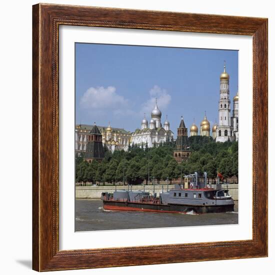 Kremlin Seen across the Moskva River-CM Dixon-Framed Photographic Print