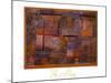 Kreuze und Saulen-Paul Klee-Mounted Art Print