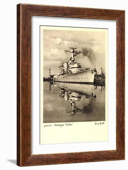 Kreuzer Köln Im Hafen Liegend-null-Framed Giclee Print