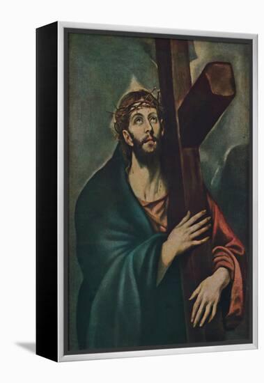 'Kreuztragender Christus', (Christ Carrying the Cross), c1577-1587, (1938)-El Greco-Framed Premier Image Canvas