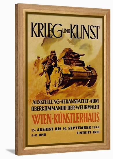 Krieg und Kunst-null-Framed Stretched Canvas