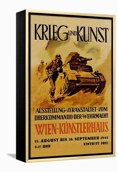 Krieg und Kunst-null-Framed Stretched Canvas