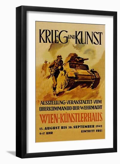 Krieg und Kunst-null-Framed Art Print