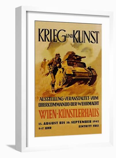 Krieg und Kunst-null-Framed Art Print