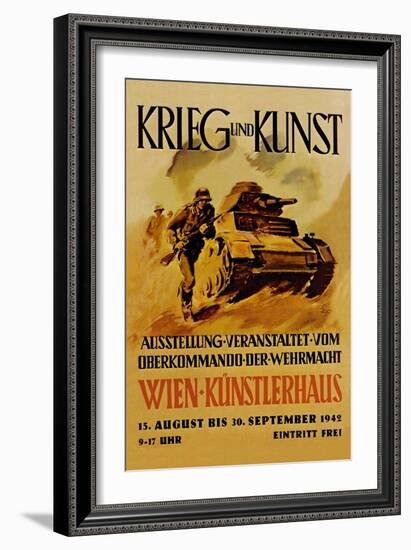 Krieg und Kunst-null-Framed Art Print