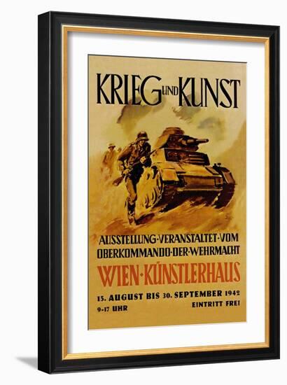 Krieg und Kunst-null-Framed Art Print