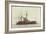 Kriegsschiff H. M. S. Russel Nahe Der Küste-null-Framed Giclee Print
