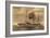 Kriegsschiffe, S.M.S. Frauenlob Auf See-null-Framed Giclee Print