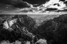 Grand Canyon North Rim Cape Royal Overlook at Sunset Wotans Throne-Kris Wiktor-Photographic Print