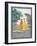 Krishna and Radha Walking by the Jumna in the Moonlight Having Exchanged Clothes, from the…-null-Framed Giclee Print