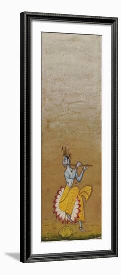 Krishna Fluting-null-Framed Giclee Print