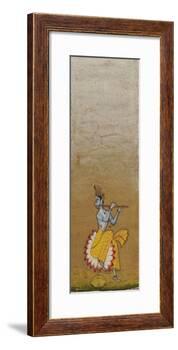 Krishna Fluting-null-Framed Giclee Print