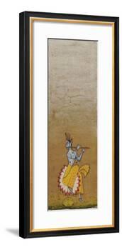 Krishna Fluting-null-Framed Giclee Print