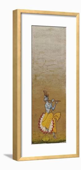 Krishna Fluting-null-Framed Giclee Print