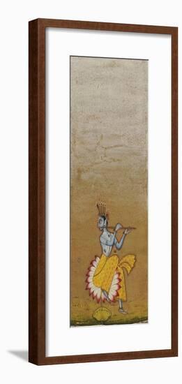 Krishna Fluting-null-Framed Giclee Print