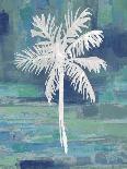 Abstract Palm Blue I-Kristen Drew-Art Print
