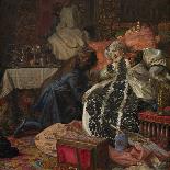 The Death of Queen Sophie Amalie, 1882-Kristian Zahrtmann-Giclee Print