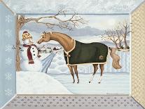 Let it Snow- February-Kristin Bryant-Framed Giclee Print