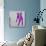 Kristina in Purple-NaxArt-Premium Giclee Print displayed on a wall