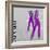 Kristina in Purple-NaxArt-Framed Art Print