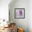 Kristina in Purple-NaxArt-Framed Art Print displayed on a wall