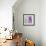 Kristina in Purple-NaxArt-Framed Art Print displayed on a wall