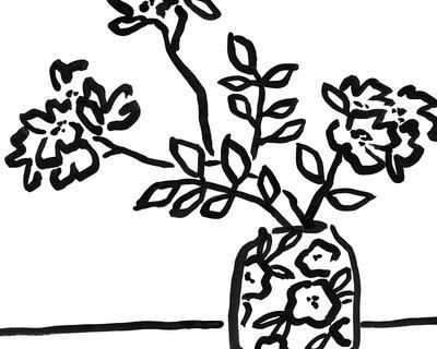 'Floral Sprawl' Giclee Print - Kristine Hegre | Art.com