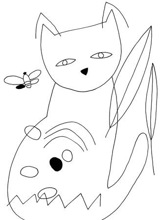 'Garden Play' Giclee Print - Kristine Hegre | Art.com