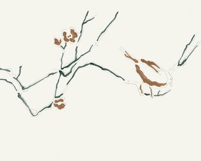 Solitary Songbird Giclee Print - Kristine Hegre | Art.com