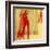 Kristine in Red-NaxArt-Framed Premium Giclee Print