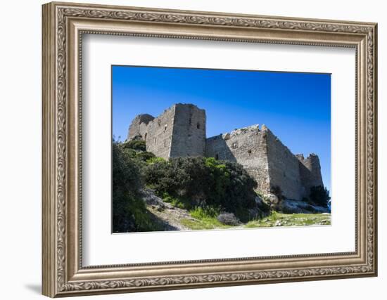 Kritinia Castle, Rhodes, Dodecanese Islands, Greek Islands, Greece-Michael Runkel-Framed Photographic Print