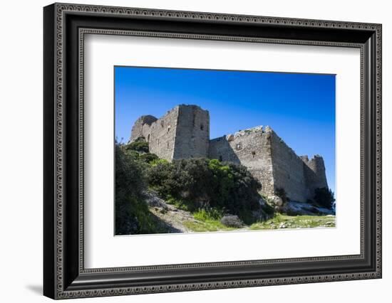 Kritinia Castle, Rhodes, Dodecanese Islands, Greek Islands, Greece-Michael Runkel-Framed Photographic Print