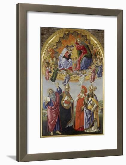 Krönung Mariae-Sandro Botticelli-Framed Giclee Print