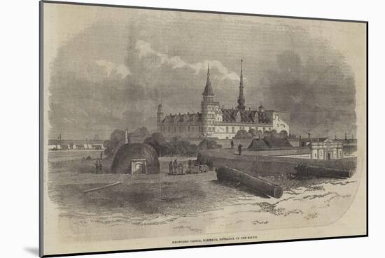 Kronborg Castle, Elsineur, Entrance of the Sound-Edwin Weedon-Mounted Giclee Print