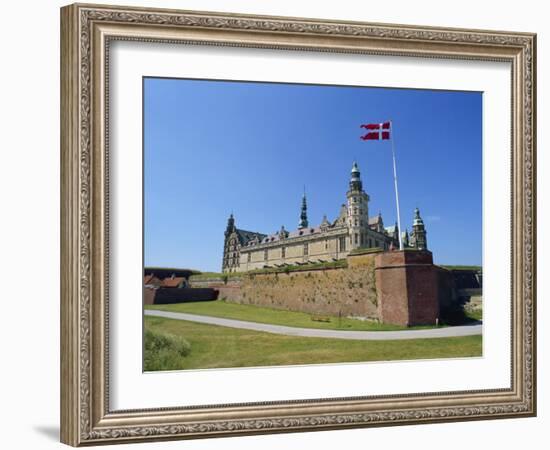 Kronborg Castle, Helsingor, Hamlet's Castle, Denmark, Scandinavia-Harding Robert-Framed Photographic Print