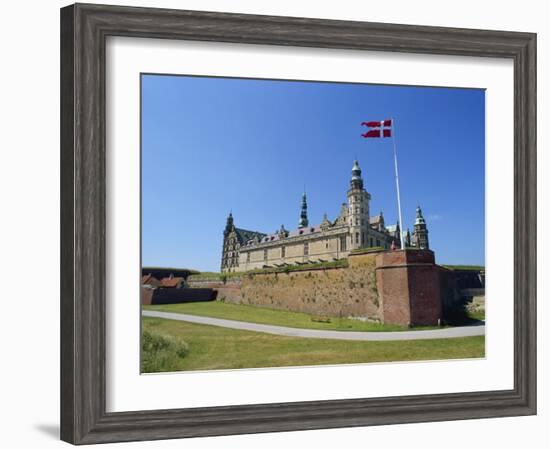 Kronborg Castle, Helsingor, Hamlet's Castle, Denmark, Scandinavia-Harding Robert-Framed Photographic Print