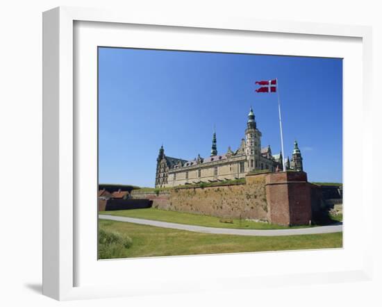 Kronborg Castle, Helsingor, Hamlet's Castle, Denmark, Scandinavia-Harding Robert-Framed Photographic Print