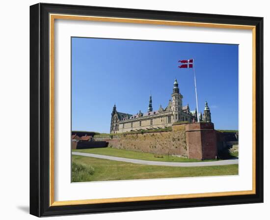 Kronborg Castle, Helsingor, Hamlet's Castle, Denmark, Scandinavia-Harding Robert-Framed Photographic Print