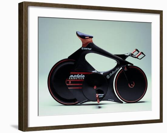 Kronotech Bottecchia Bicycle for Speed Record-null-Framed Giclee Print