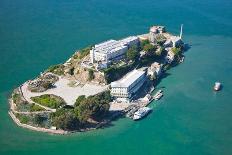 Alcatraz Jail in San Francisco-kropic-Framed Photographic Print