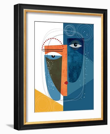 Krsna-Ishita Banerjee-Framed Art Print