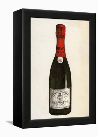 Krug Champagne-null-Framed Premier Image Canvas