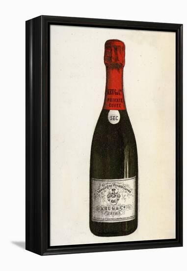 Krug Champagne-null-Framed Premier Image Canvas